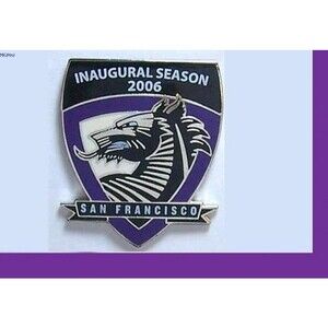 2006 San Francisco DRAGONS Major League La Crosse 1 season Pin-NEW